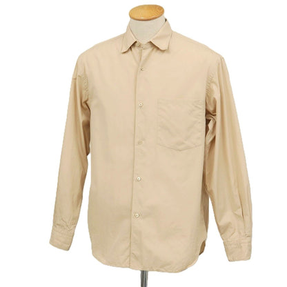 【中古】ユナイテッドアローズ UNITED ARROWS コットン レギュラーカラー カジュアルシャツ ベージュ【サイズS】【 状態ランクB 】【 メンズ 】