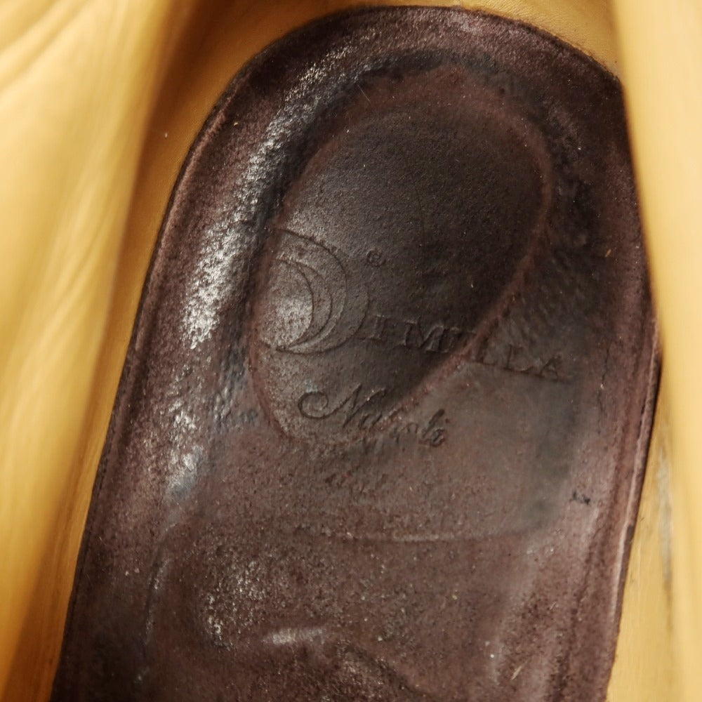 【中古】ディメッラ DI MELLA スエード ブーツ ダークブラウン【サイズ表記不明(UK8.5位)】【 状態ランクD 】【 メンズ 】