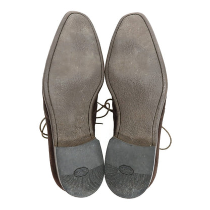 【中古】ディメッラ DI MELLA スエード ブーツ ダークブラウン【サイズ表記不明(UK8.5位)】【 状態ランクD 】【 メンズ 】