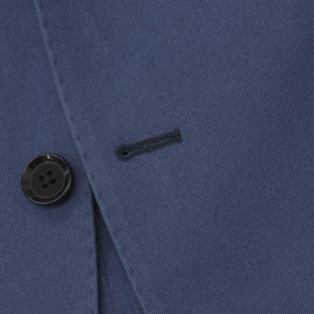 【中古】ビームスエフ BEAMS F コットン 3B テーラードジャケット ネイビーブルー【サイズ46】【 状態ランクC 】【 メンズ 】