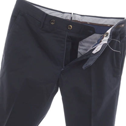 【中古】ピーティーゼロウーノ PT01 ストレッチ コットン ドレススラックスパンツ ネイビー【サイズ46】【 状態ランクC 】【 メンズ 】