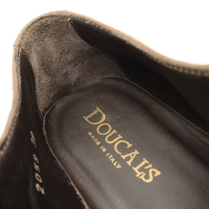 【中古】デュカルス DOUCALS スエード ドレスシューズ アッシュブラウン【サイズ39】【 状態ランクB 】【 メンズ 】