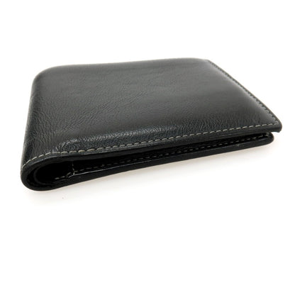 【中古】カミーユ フォルネ Camille Fournet レザー 二つ折り財布 ブラック【 状態ランクB 】【 メンズ 】
