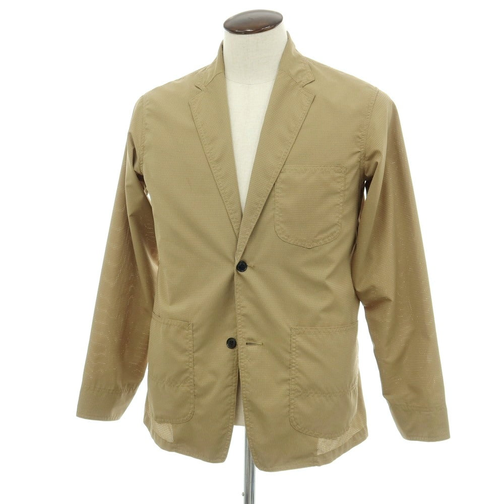 【中古】リー Lee × GRAMICCI ポリエステル 2B カジュアルジャケット イエローカーキ【サイズL】【 状態ランクC 】【 メンズ 】