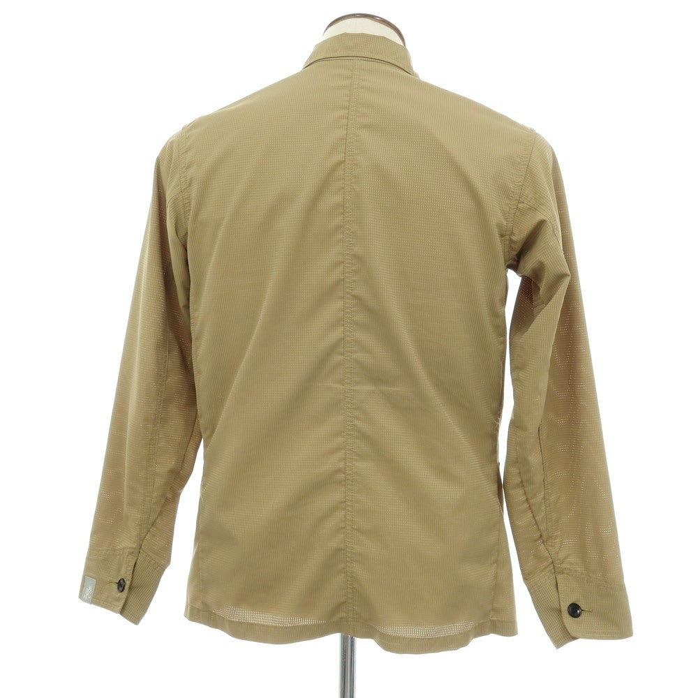 【中古】リー Lee × GRAMICCI ポリエステル 2B カジュアルジャケット イエローカーキ【サイズL】【 状態ランクC 】【 メンズ 】