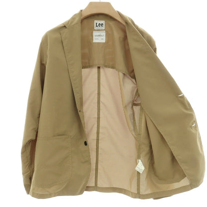 【中古】リー Lee × GRAMICCI ポリエステル 2B カジュアルジャケット イエローカーキ【サイズL】【 状態ランクC 】【 メンズ 】