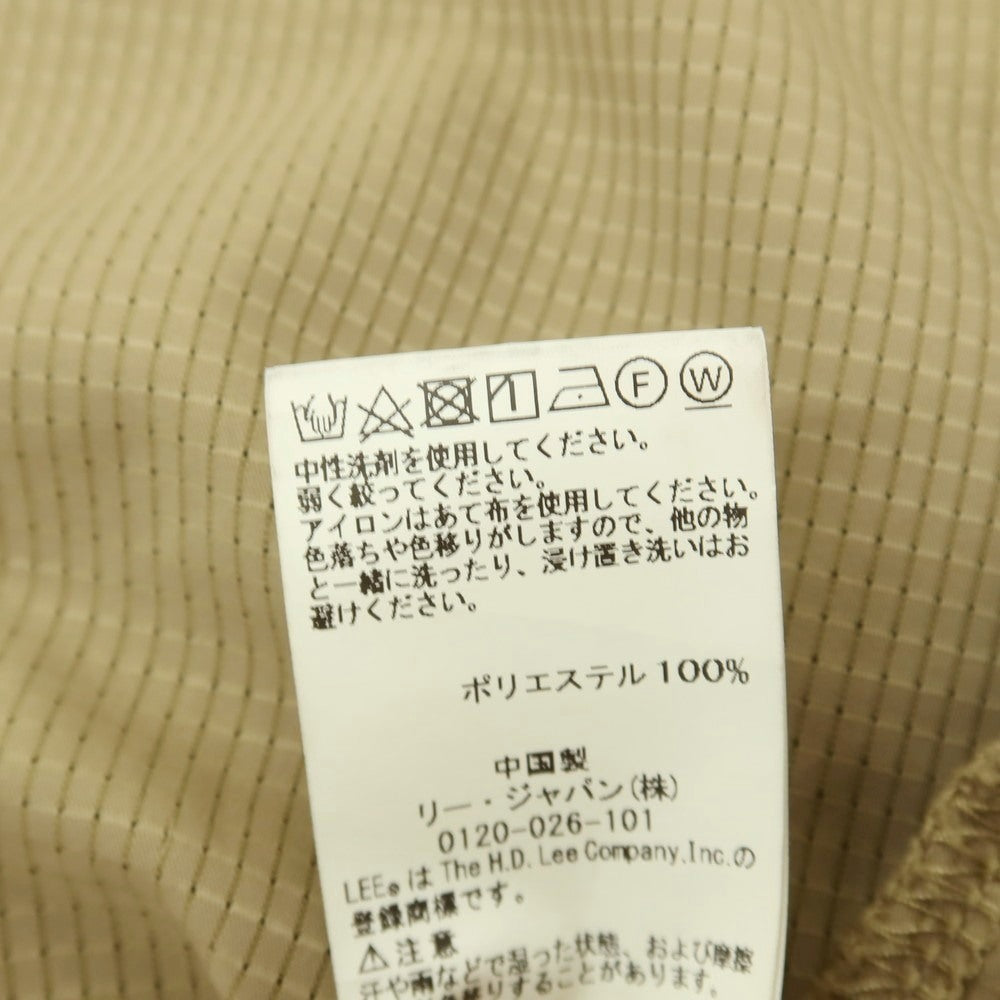 【中古】リー Lee × GRAMICCI ポリエステル 2B カジュアルジャケット イエローカーキ【サイズL】【 状態ランクC 】【 メンズ 】