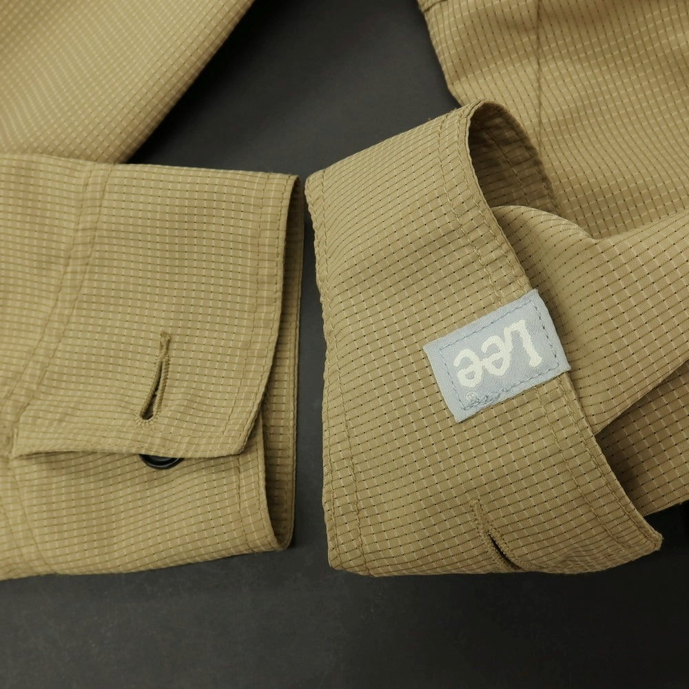 【中古】リー Lee × GRAMICCI ポリエステル 2B カジュアルジャケット イエローカーキ【サイズL】【 状態ランクC 】【 メンズ 】