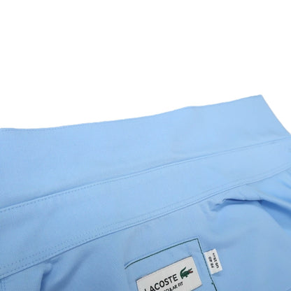 【中古】ラコステ LACOSTE コットン ショートカラー ドレスシャツ ライトブルー【サイズFR 40】【 状態ランクB 】【 メンズ 】