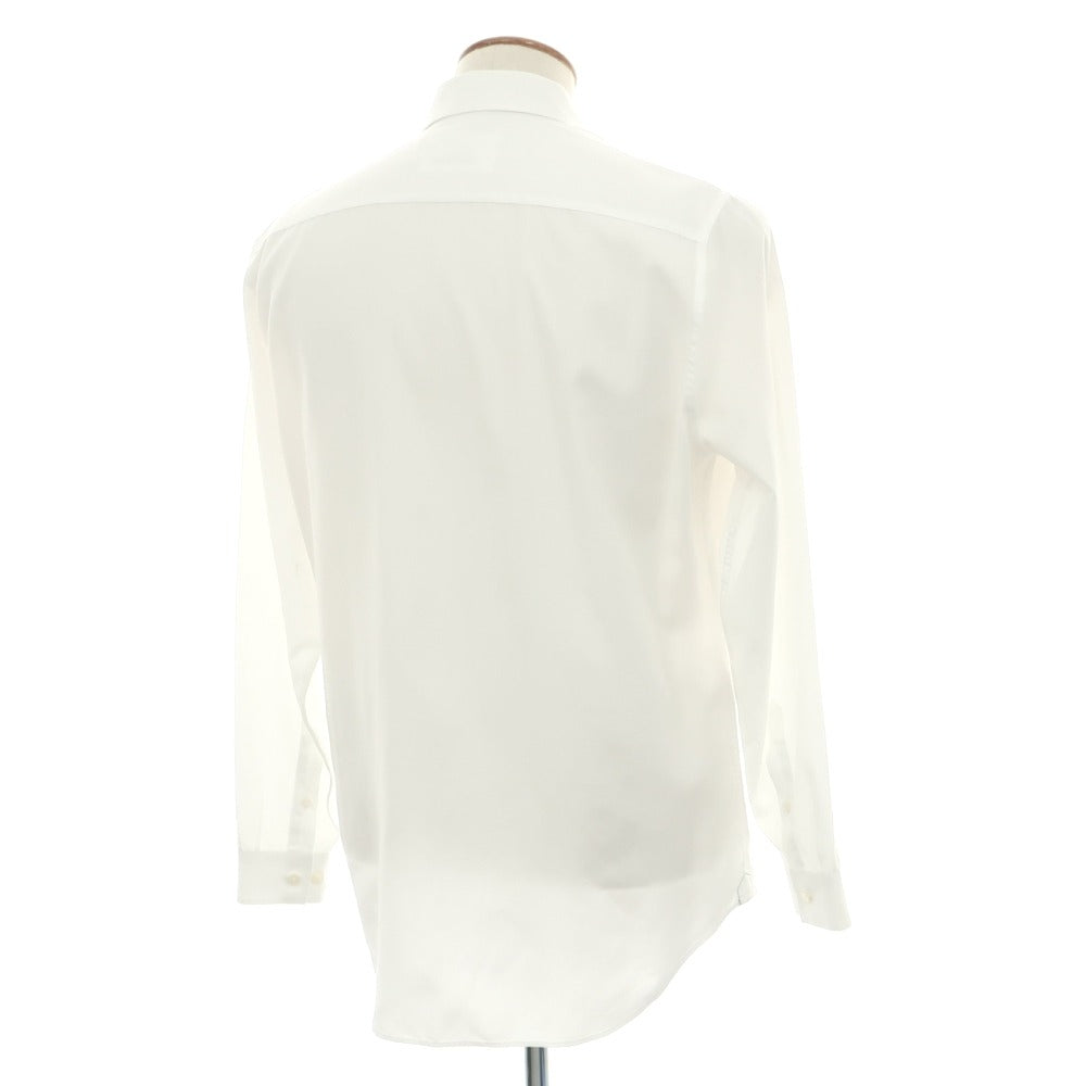 【中古】ラコステ LACOSTE コットン ショートカラー ドレスシャツ ホワイト【サイズFR 40】【 状態ランクB 】【 メンズ 】