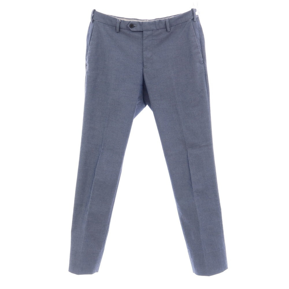 【中古】グリーンレーベルリラクシング green label relaxing ストレッチ コットンポリエステル カジュアルスラックスパンツ ブルー【サイズL】【 状態ランクB 】【 メンズ 】