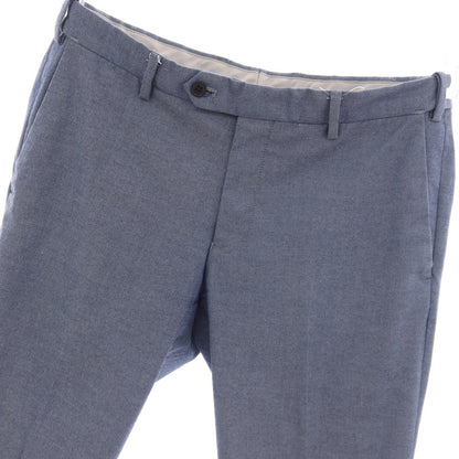【中古】グリーンレーベルリラクシング green label relaxing ストレッチ コットンポリエステル カジュアルスラックスパンツ ブルー【サイズL】【 状態ランクB 】【 メンズ 】