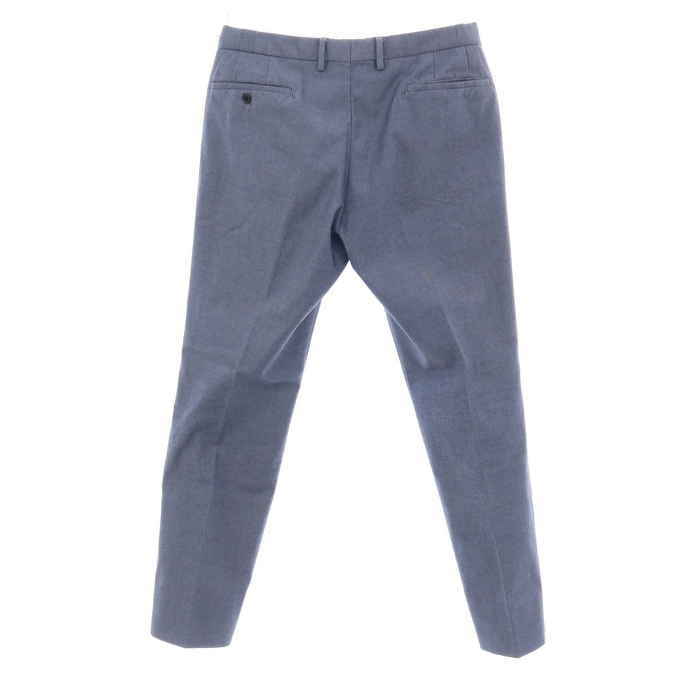 【中古】グリーンレーベルリラクシング green label relaxing ストレッチ コットンポリエステル カジュアルスラックスパンツ ブルー【サイズL】【 状態ランクB 】【 メンズ 】