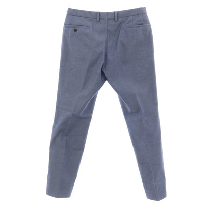 【中古】グリーンレーベルリラクシング green label relaxing ストレッチ コットンポリエステル カジュアルスラックスパンツ ブルー【サイズL】【 状態ランクB 】【 メンズ 】