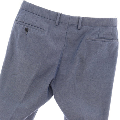 【中古】グリーンレーベルリラクシング green label relaxing ストレッチ コットンポリエステル カジュアルスラックスパンツ ブルー【サイズL】【 状態ランクB 】【 メンズ 】