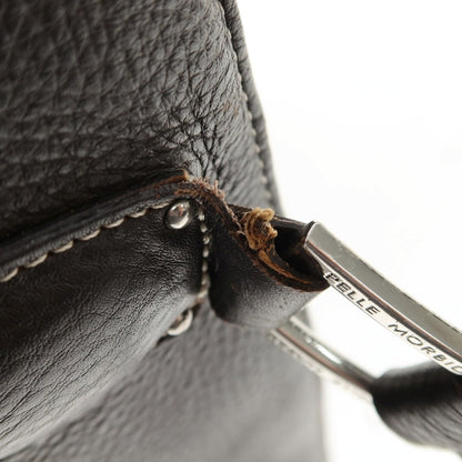 【中古】ペッレモルビダ PELLE MORBIDA レザー トートバッグ ブラウン【 状態ランクC 】【 メンズ 】