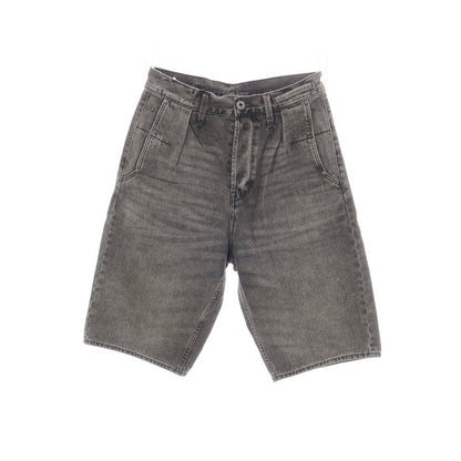 【新品アウトレット】ジースターロウ G-STAR RAW WORKER CHINO RELAXED SHORT コットン デニム ショートパンツ ブラック（グレー）【サイズ28】【 状態ランクN- 】【 メンズ 】