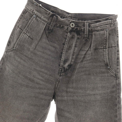 【新品アウトレット】ジースターロウ G-STAR RAW WORKER CHINO RELAXED SHORT コットン デニム ショートパンツ ブラック（グレー）【サイズ28】【 状態ランクN- 】【 メンズ 】