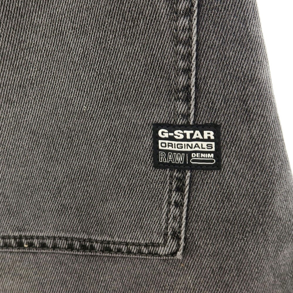 【新品アウトレット】ジースターロウ G-STAR RAW WORKER CHINO RELAXED SHORT コットン デニム ショートパンツ ブラック（グレー）【サイズ28】【 状態ランクN- 】【 メンズ 】
