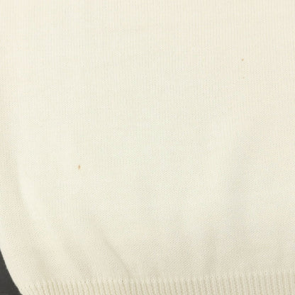 【中古】アレッサンドロルッピ Alessandro Luppi コットン クルーネック プルオーバーニット ホワイト【サイズ44】【 状態ランクB 】【 メンズ 】