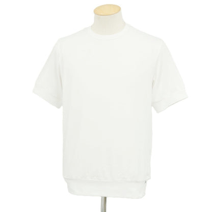 【中古】【未使用】アンティーチポ　アンティチポ ANTICIPO NEBBIOLO クルーネック 半袖Ｔシャツ ホワイト【サイズ40】【 状態ランクS 】【 メンズ 】