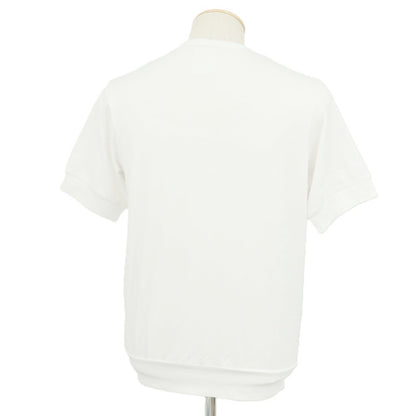 【中古】【未使用】アンティーチポ　アンティチポ ANTICIPO NEBBIOLO クルーネック 半袖Ｔシャツ ホワイト【サイズ40】【 状態ランクS 】【 メンズ 】