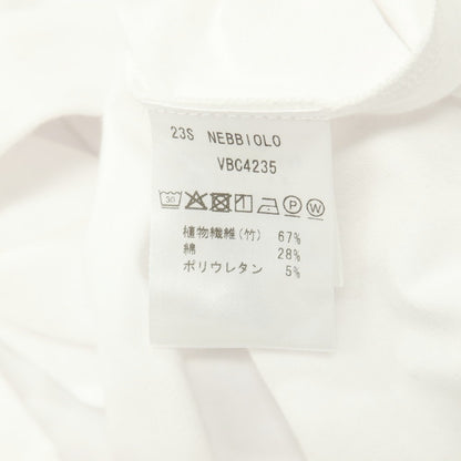 【中古】【未使用】アンティーチポ　アンティチポ ANTICIPO NEBBIOLO クルーネック 半袖Ｔシャツ ホワイト【サイズ40】【 状態ランクS 】【 メンズ 】