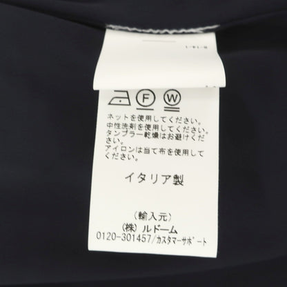 【中古】【未使用】ギローバー GUY ROVER ナイロンポリウレタン ジャージー カジュアルシャツ ネイビー【サイズXS】【 状態ランクS 】【 メンズ 】
