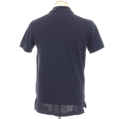 【中古】【未使用】ブルックスブラザーズ Brooks Brothers スーピマコットン 鹿の子 半袖ポロシャツ ネイビー【サイズXS】【 状態ランクS 】【 メンズ 】