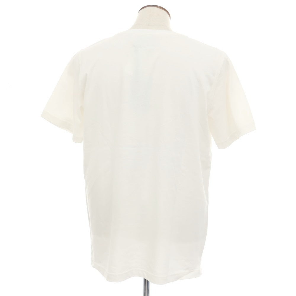 【中古】ピガール PIGALLE × MISSONI コットン クルーネック 半袖Ｔシャツ ホワイト【サイズL】【 状態ランクA 】【 メンズ 】