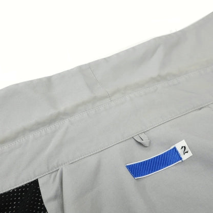 【中古】ナンバーナイン NUMBER(N)INE 90’S コットン系 ボタンダウン シャツブルゾン グレー【サイズ2】【 状態ランクC 】【 メンズ 】