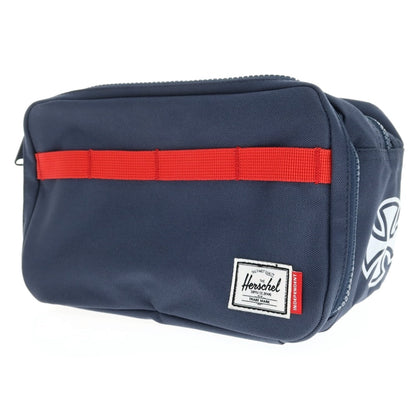 【中古】インディペンデント INDEPENDENT × Hershel ポリエステル セカンドバッグ ポーチ ライトネイビー【 状態ランクA 】【 メンズ 】