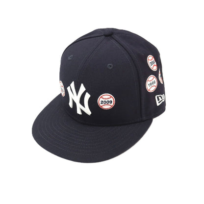 【中古】ニューエラ NEW ERA × Spike Lee 59FIFTY ベースボールキャップ 帽子 ダークネイビー【サイズ7 1/2（59.6cm）】【 状態ランクA 】【 メンズ 】