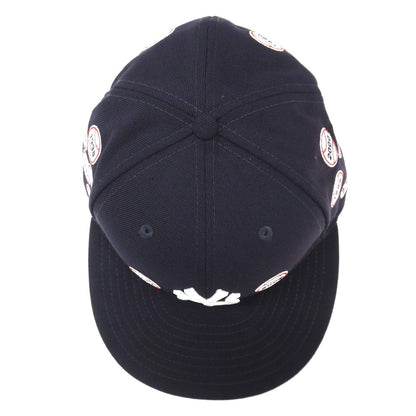【中古】ニューエラ NEW ERA × Spike Lee 59FIFTY ベースボールキャップ 帽子 ダークネイビー【サイズ7 1/2（59.6cm）】【 状態ランクA 】【 メンズ 】