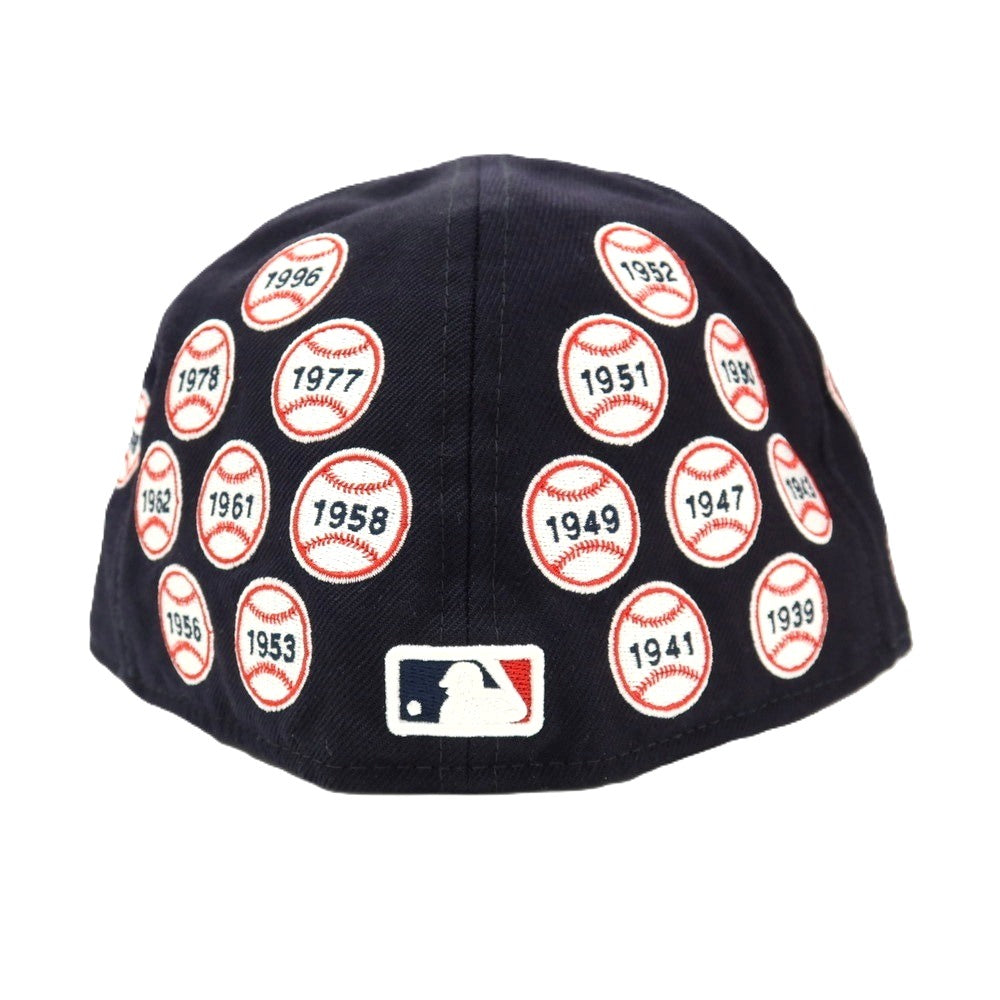【中古】ニューエラ NEW ERA × Spike Lee 59FIFTY ベースボールキャップ 帽子 ダークネイビー【サイズ7 1/2（59.6cm）】【 状態ランクA 】【 メンズ 】