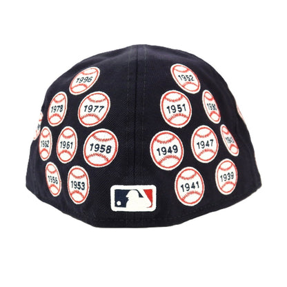 【中古】ニューエラ NEW ERA × Spike Lee 59FIFTY ベースボールキャップ 帽子 ダークネイビー【サイズ7 1/2（59.6cm）】【 状態ランクA 】【 メンズ 】