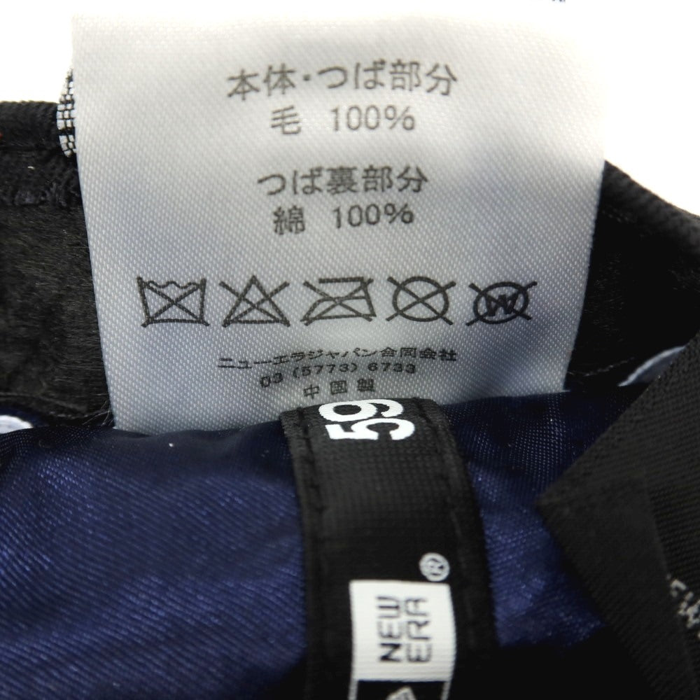 【中古】ニューエラ NEW ERA × Spike Lee 59FIFTY ベースボールキャップ 帽子 ダークネイビー【サイズ7 1/2（59.6cm）】【 状態ランクA 】【 メンズ 】