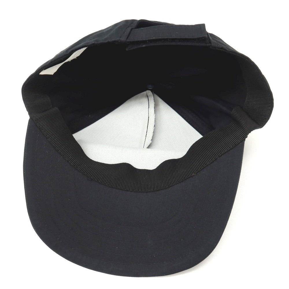 【中古】エルメネジルドゼニア Ermenegildo Zegna × FEAR OF GOD ベースボールキャップ 帽子 ブラック【サイズL（59cm）】【 状態ランクB 】【 メンズ 】