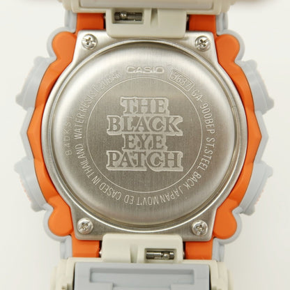【中古】ブラックアイパッチ BlackEyePatch × G-SHOCK GA-900BEP 腕時計 ライトグレー【 状態ランクA 】【 メンズ 】
