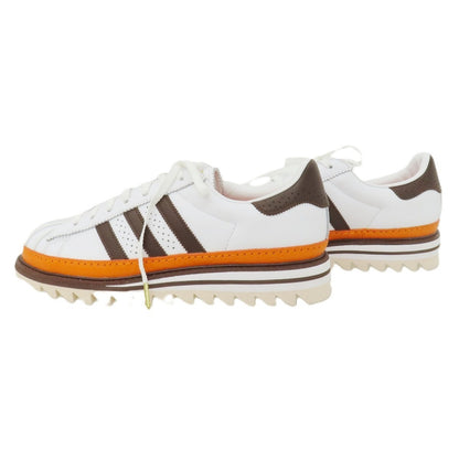 【中古】【未使用】クロット CLOT × adidas　2026年春夏 レザー スニーカー ホワイトxブラウン【サイズ27.5】【 状態ランクS 】【 メンズ 】