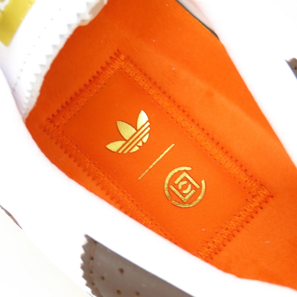 【中古】【未使用】クロット CLOT × adidas　2026年春夏 レザー スニーカー ホワイトxブラウン【サイズ27.5】【 状態ランクS 】【 メンズ 】