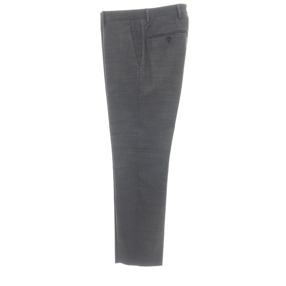 【中古】ラルディーニ LARDINI ウール 3つボタンスーツ ダークグレー【サイズ46】【 状態ランクD 】【 メンズ 】