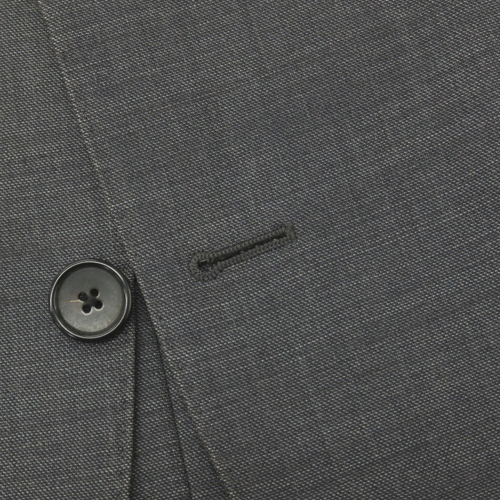 【中古】ラルディーニ LARDINI ウール 3つボタンスーツ ダークグレー【サイズ46】【 状態ランクD 】【 メンズ 】