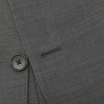 【中古】ラルディーニ LARDINI ウール 3つボタンスーツ ダークグレー【サイズ46】【 状態ランクD 】【 メンズ 】