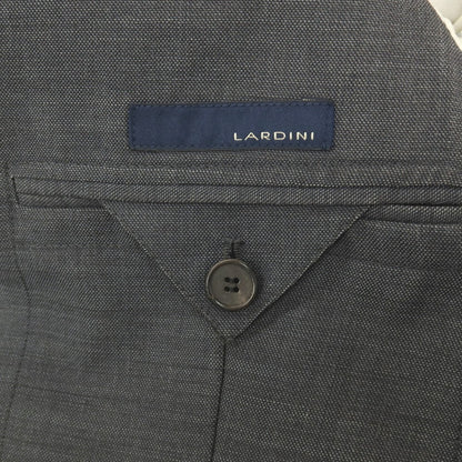 【中古】ラルディーニ LARDINI ウール 3つボタンスーツ ダークグレー【サイズ46】【 状態ランクD 】【 メンズ 】
