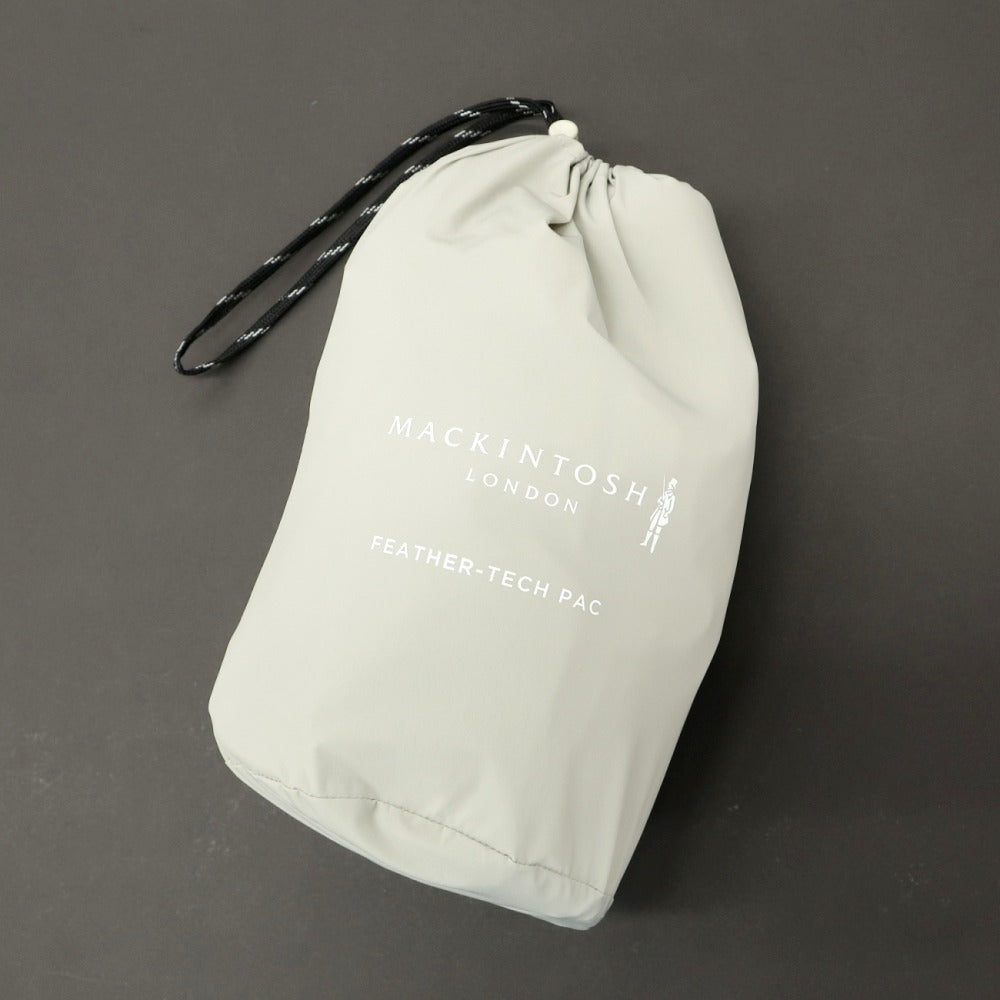 【中古】マッキントッシュ ロンドン MACKINTOSH LONDON パッカブル フレックスナイロン フェザーテックパック ステンカラーコート グレージュ系【サイズ38】【 状態ランクA 】【 メンズ 】