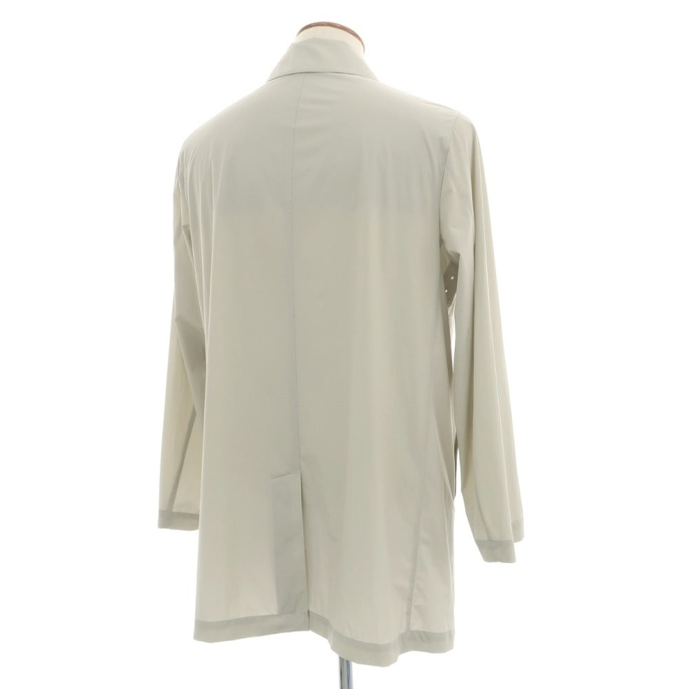 【中古】マッキントッシュ ロンドン MACKINTOSH LONDON パッカブル フレックスナイロン フェザーテックパック ステンカラーコート グレージュ系【サイズ38】【 状態ランクA 】【 メンズ 】