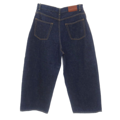 【中古】スタジオニコルソン STUDIO NICHOLSON BEAMS+別注 コットン デニムパンツ ジーンズ ネイビー【サイズL】【 状態ランクB 】【 メンズ 】