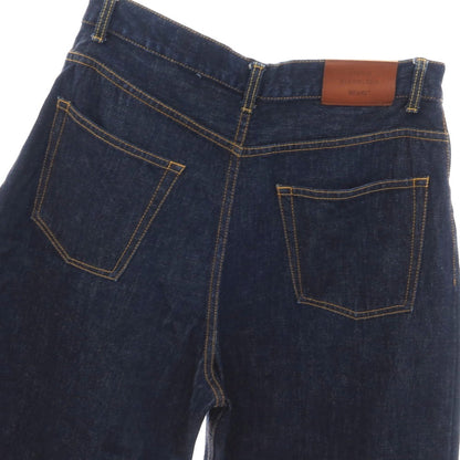 【中古】スタジオニコルソン STUDIO NICHOLSON BEAMS+別注 コットン デニムパンツ ジーンズ ネイビー【サイズL】【 状態ランクB 】【 メンズ 】