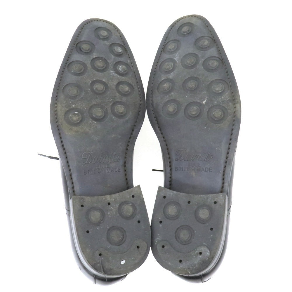 【中古】バーウィック BERWICK 3811 カーフ レザー ドレスシューズ ブラック【サイズ6 1/2】【 状態ランクB 】【 メンズ 】